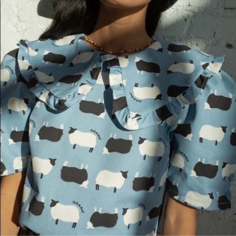 NWT Lisa Says Gah Wendy Sheep Top - Picture 12 of 12